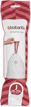 Picture of Brabantia Worki na mieci PerfectFit rozmiar J 20-25L 10szt 138324