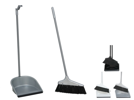 Изображение Broom and Dustpan Set, 26 x 3 x 72,5 cm, 3 assorted