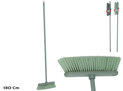 Picture of Broom Brush With Handle, 140 cm, 2 designs, 6.50 x 33.00 x 140.00