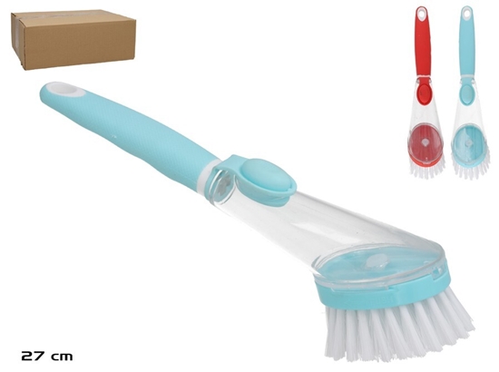Picture of Brush With Dispenser, 7.00 x 5.50 x 27.00