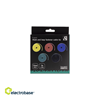 Picture of Cable sorting kit, Velcro strap in different colors, 5-pack DELTACO / CM01