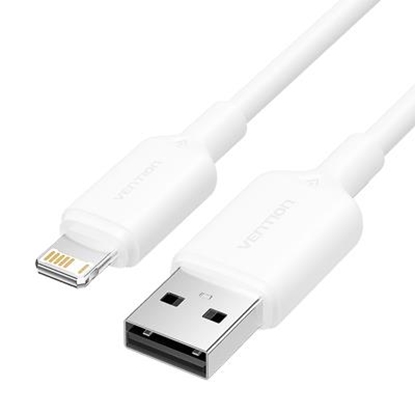 Picture of CABLE USB2.0 TO LIGHTNING/2M WHITE LAMWH VENTION
