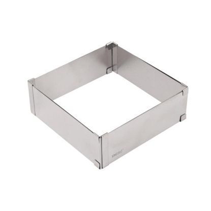 Picture of Cake pan, rectangular, adjustable, steel, height 5cm, Kinghoff KH 1906