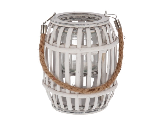 Изображение Candle Holder W/ Crystal Glass, 16.00 x 16.00 x 20.00, GARDEN ENJOY