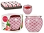 Изображение Candle in glass container, strawberry, 6.3×7.5×7.5 cm, 13577, Acorde