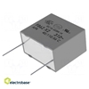 Picture of Capacitor: polypropylene; X2; 470nF; 630VDC; 15mm; ±10%; 18x19x11mm
