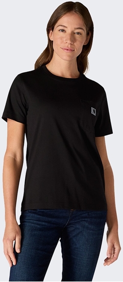 Picture of Carhartt Koszulka Irvine Relaxed BLACK