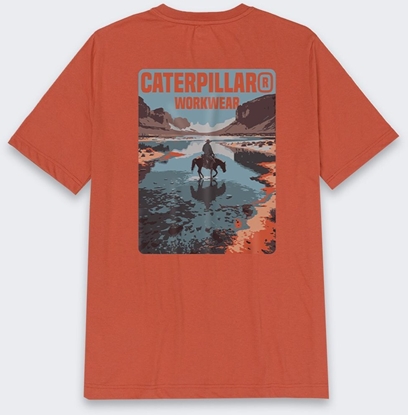 Изображение Carhartt Koszulka Caterpillar Workwear RED
