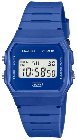 Изображение CASIO Unisex Watch F-91WB-2A1EF / blue
