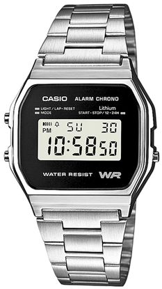 Изображение CASIO Vintage A158WEA-1EF Women's Watch / silver