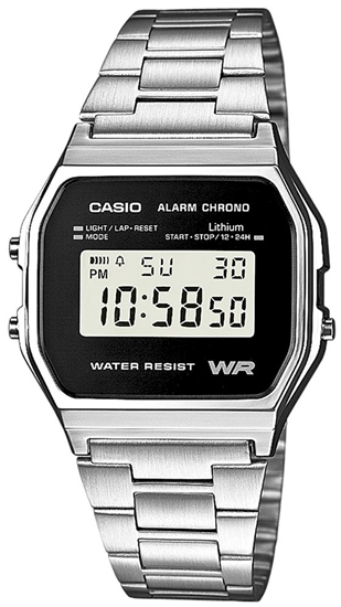 Изображение CASIO Vintage A158WEA-1EF Women's Watch / silver