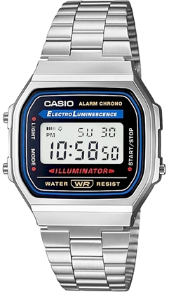 Изображение CASIO Vintage A168WA-1YES Watch / silver