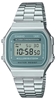 Изображение CASIO VINTAGE A168WA-3AYES Men's Watch / silver/green