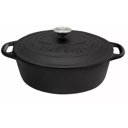 Picture of Cast iron pot 6.2l, black KingHoff, KH 1531