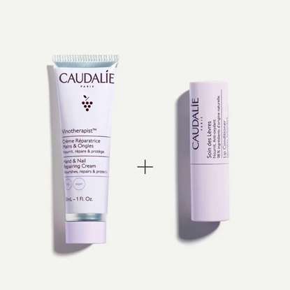 Picture of Caudalie Vinotherapist Hand & Nail Repairing Cream + Lips Conditioner 30 ml + 4,5 g