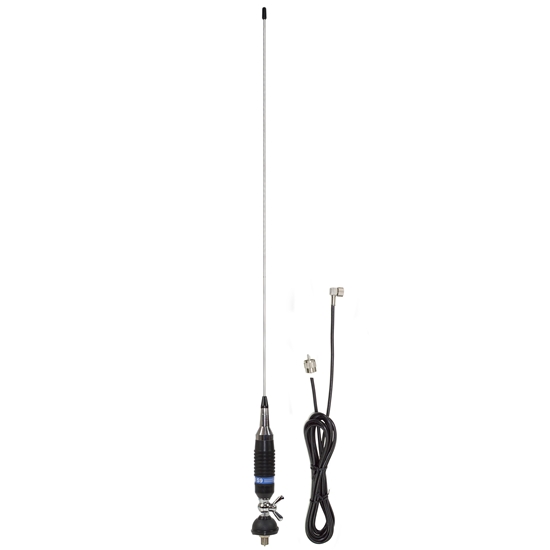 Picture of CB antena 120 cm, 26–30 MHz, 600 W ar 4 m RG58 kabeli (PNI-S9CAB)