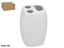 Attēls no Ceramic Toothbrush Holder, 220 ml, White, 5.00 x 6.00 x 11.00, BATH&GO