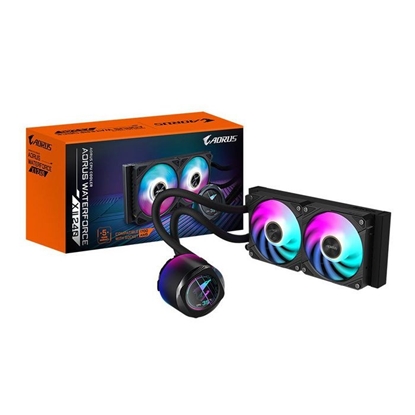 Attēls no Chłodzenie procesora GP-AORUS WATERFORCE X I I240 9JAWTX2240-00-10