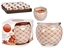 Picture of Cinnamon spice candle in glass container, 6.3×7.4×7.4 cm, 34560, Acorde