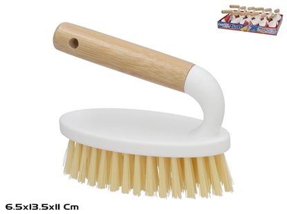 Изображение Clothes Brush with Bamboo Handle, 13,5 x 6,5 x 9,5 cm