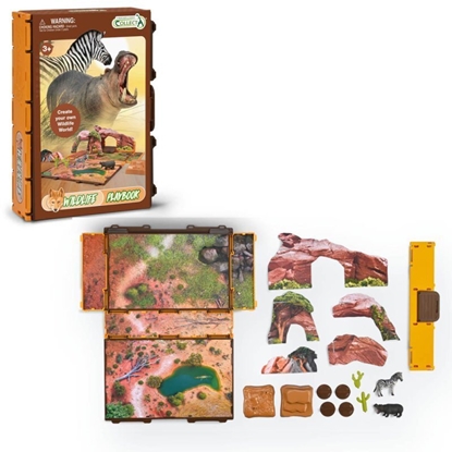 Picture of Collecta COLLECTA PLAYBOOK WIAT DZIKICH ZWIERZT