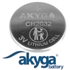 Picture of CR2032 baterija 3V Akyga litija - 1 gb. bez iepakojuma (25gb. industriālais iep.)