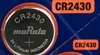 Picture of CR2430 baterijas 3V Murata litija CR2430 iepakojumā 1 gb.
