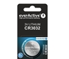 Изображение CR3032 baterijas everActive litija iepakojumā 1 gb.