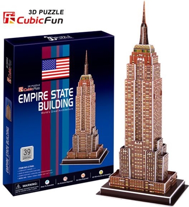 Изображение Cubicfun Empire State Building Puzzle 3D - C704H