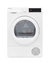Attēls no Daewoo DDR VH8A/E dryer, heat pump, 8 kg, stainless steel tub, glass door, Class E, White