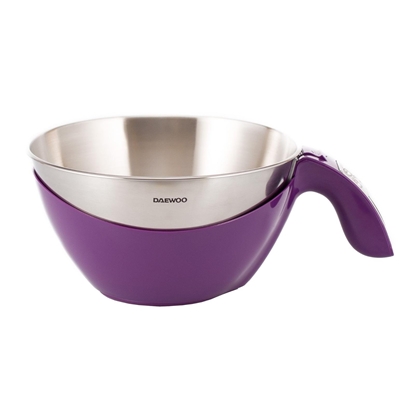 Изображение Daewoo DKS 45P Kitchen Scale, 5 kg, Measuring unit 1 g, Auto zero, LCD, Auto close/open, Purple
