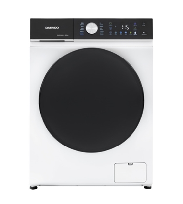 Изображение Daewoo washing machine DWD CS8014, 8 kg, inverter motor, 1400 rpm, class A, 16 programs, touch butto