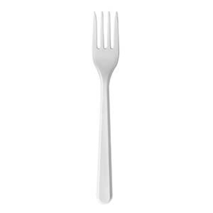 Picture of Dakšas 18cm/50gab.baltas PP daudzreizlietojamās