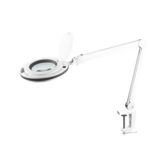 Изображение Darbnīcas lampa ar palielināmo stiklu Rebel 5D 10W,6500K.