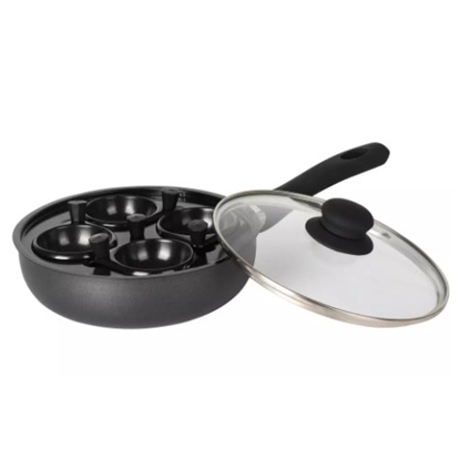 Picture of Deep frying pan with lid and insert for fried eggs KINGHoff KH 1806