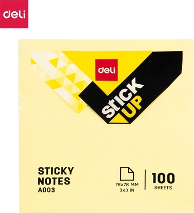Picture of Deli Notes Samoprzylepny Deli A00353 76MM*76MM 100 kartek óty