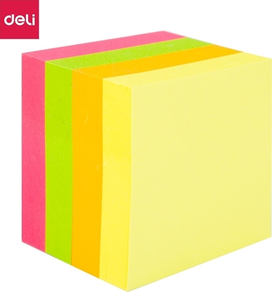 Изображение Deli Notes Samoprzylepny Deli A03303 51mm*51mm 4*100 sztuk mix kolorów