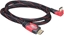 Attēls no Delock Cable High Speed HDMI with Ethernet – HDMI A male > HDMI A male angled 4K 2 m
