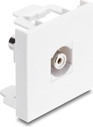 Изображение Delock Easy 45 Module RCA female to RCA female white / white