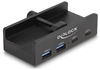 Изображение Delock External USB 5 Gbps 4 Port Hub 2 x USB Type-A and 2 x USB Type-C™ with Locking Screw