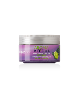Изображение Dermacol Aroma Ritual Stress Relief Body Scrub Grape & Lime 200 g
