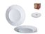 Picture of Dessert Plate Ebro, 2 X 20 X 20 Cm, BORMIOLI ROCCO