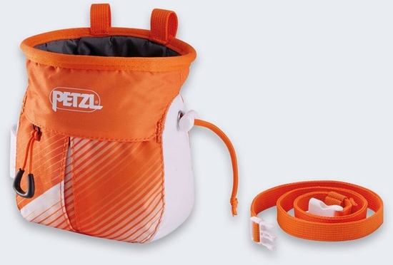 Picture of Deuter Woreczek Na Magnezj Petzl Sakapoche ORANGEWHITE