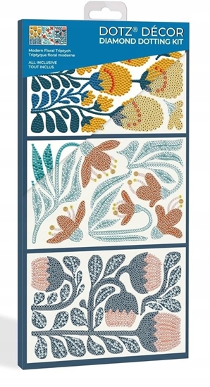 Picture of DIAMOND DOTZ ADULTS MODERN FLORAL TRIPTYCH