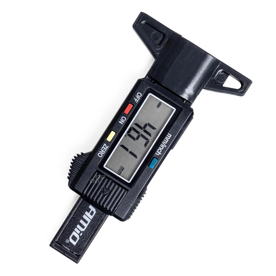 Изображение Digitālais dziļuma mērītājs riepām 0–25,4 mm, precizitāte 0,01 mm