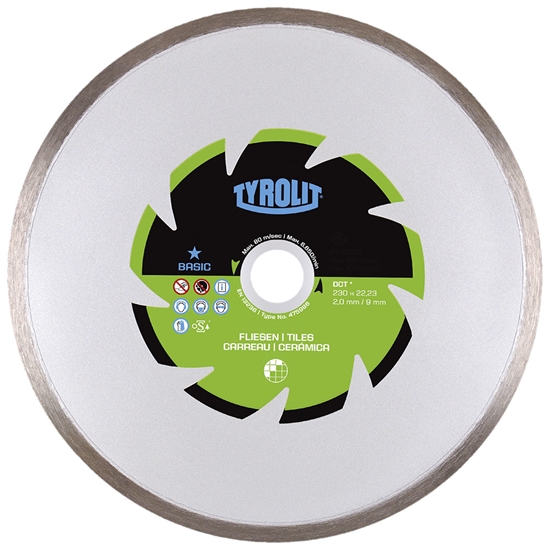 Picture of Dimanta griešanas disks Tyrolit; 180 mm