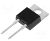 Изображение Diode: taisngrieža | THT | 1,2kV | 11A | caurule | Ifsm: 75A | TO220AC | 78W
