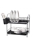 Изображение Dish dryer Rosberg 55R53000EB, black, 34×23×35.5 cm