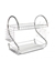 Attēls no Dish dryer Rosberg R53000H, Chrome, 2 levels, 40x25x39cm