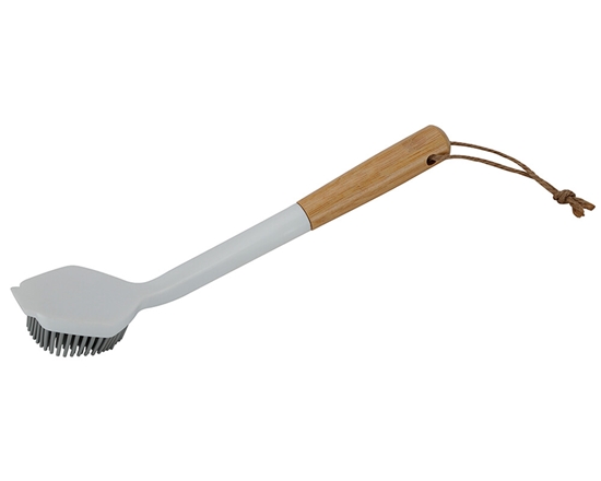 Изображение Dishwashing brush bamboo silicone round, 82315, Michelino